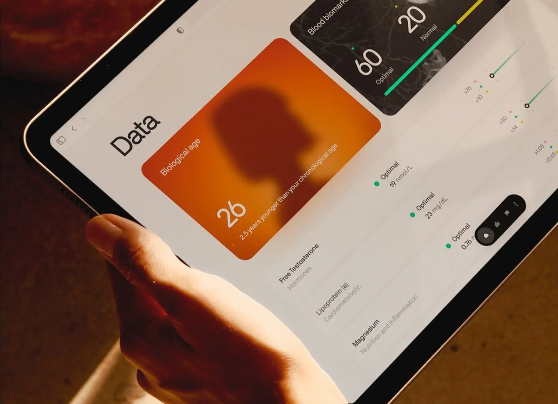 Funding launch page